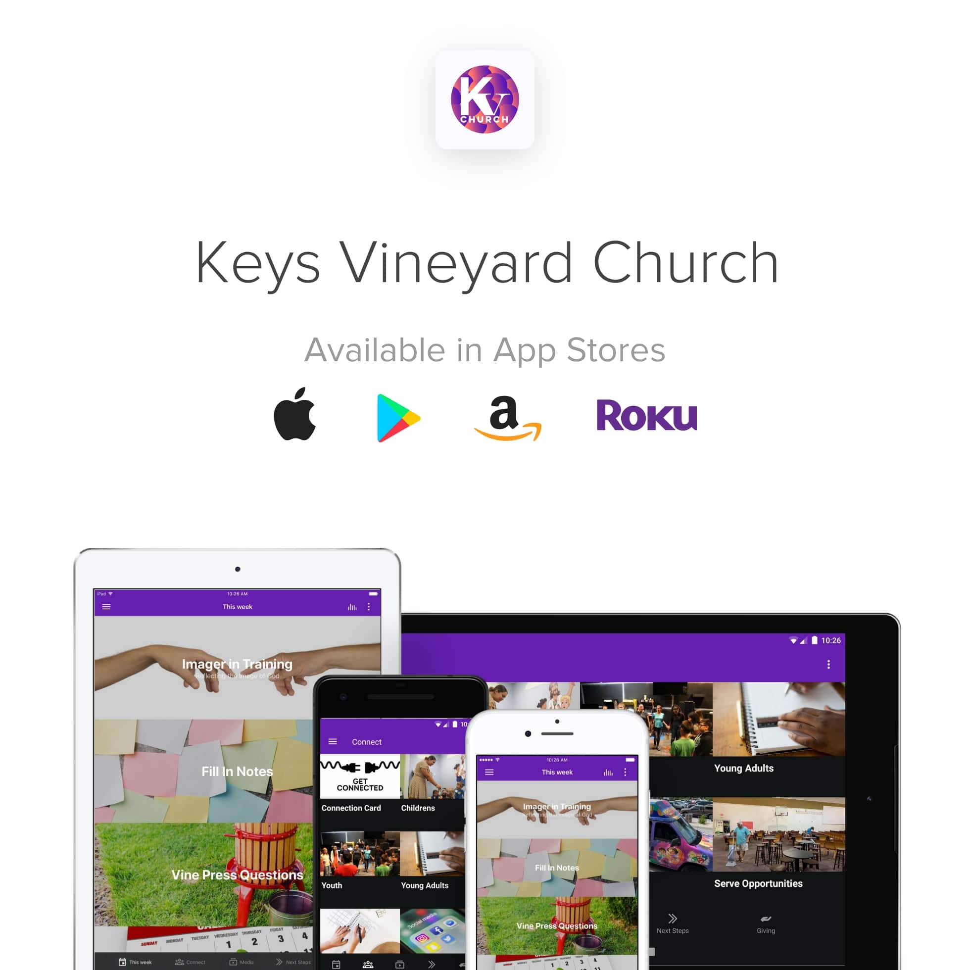 Keys VIneyard Church App